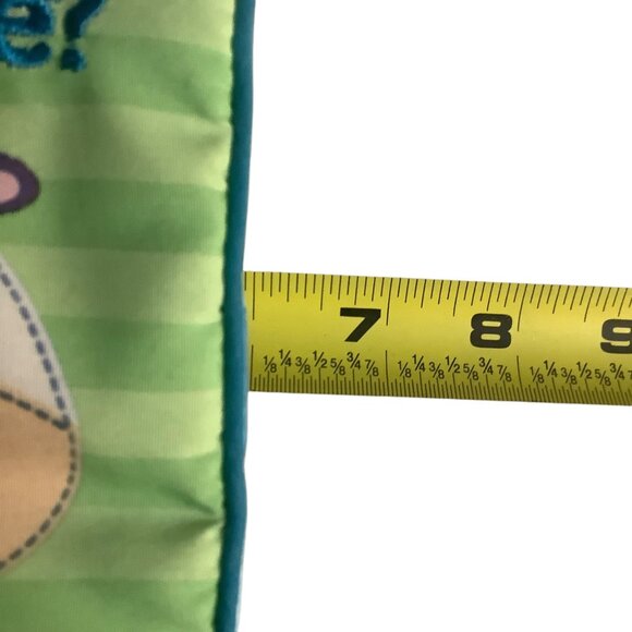 Taggies "Who Do You See?" Soft Baby Book Textured Tab Mirror Sensory Development - Picture 8 of 9